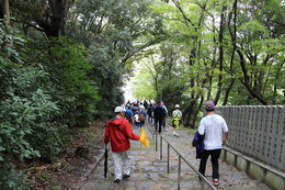是竹伊勢神社から下って行きます