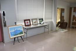 ２階ホールの展示作品