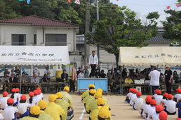 開会式の様子(ホームページ委員会撮影) 開会式の様子