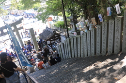 讃岐提灯点灯(ホームページ委員会撮影) 讃岐提灯点灯