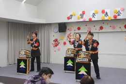 讃修流締太鼓(ホームページ委員会撮影) 讃修流締太鼓