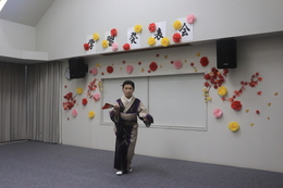 香西「ゆりの会」(ホームページ委員会撮影) 香西「ゆりの会」