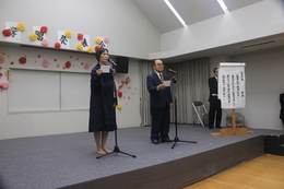 孝風吟詠会(ホームページ委員会撮影) 孝風吟詠会