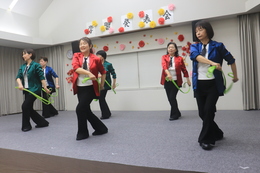 ステップ21ダンスサークル(ホームページ委員会撮影) ステップ21ダンスサークル