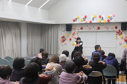 自力整体(ホームページ委員会撮影) 自力整体