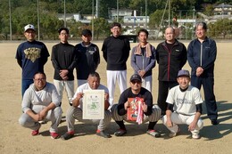 準優勝おめでとうございます(香西体育協会撮影) 準優勝おめでとうございます