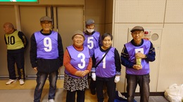 香西地区の選手の皆さんです(ホームページ委員会撮影) 香西地区の選手の皆さんです