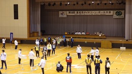 予選の様子(ホームページ委員会撮影) 予選の様子