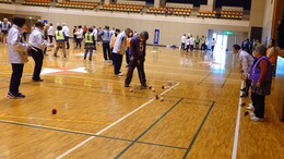 香西地区の試合の様子(ホームページ委員会撮影) 香西地区の試合の様子