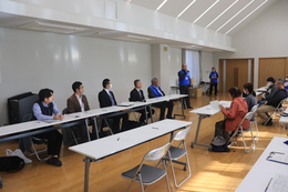 コミ協、来賓、市担当課、北警察署の皆さん(ホームページ委員会撮影) コミ協、来賓、市担当課、北警察署の皆さん