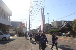 コミセンを出発 コミセンを出発