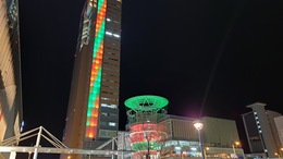 シンボルタワー(ホームページ委員会撮影) シンボルタワー