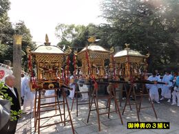 御神輿(2015年撮影) 御神輿